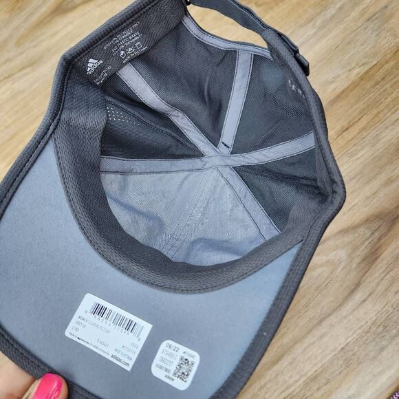🔸️NWT Adidas Gray Superlite Aeroready UPF 50 Adjustable Hat One Size - Picture 13 of 14